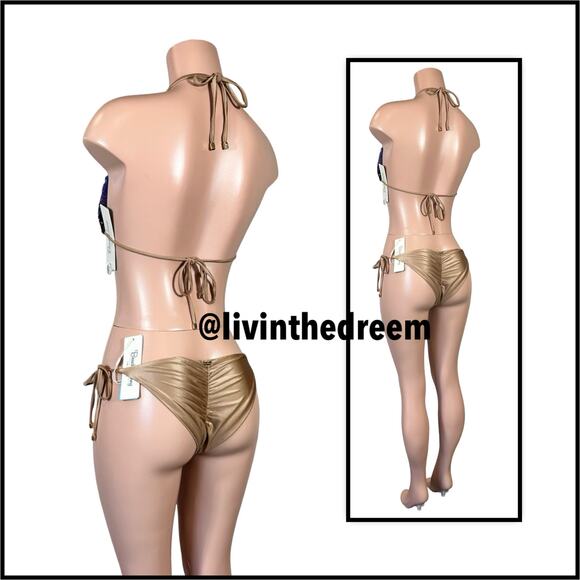 BEACH BUNNY Ariel Triangle Top & Tie Side Bottom  $298 - Picture 9 of 16